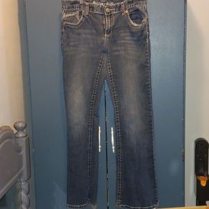 Rhythm in blues jeans!